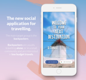 U.Travel travel APP - yoann martin